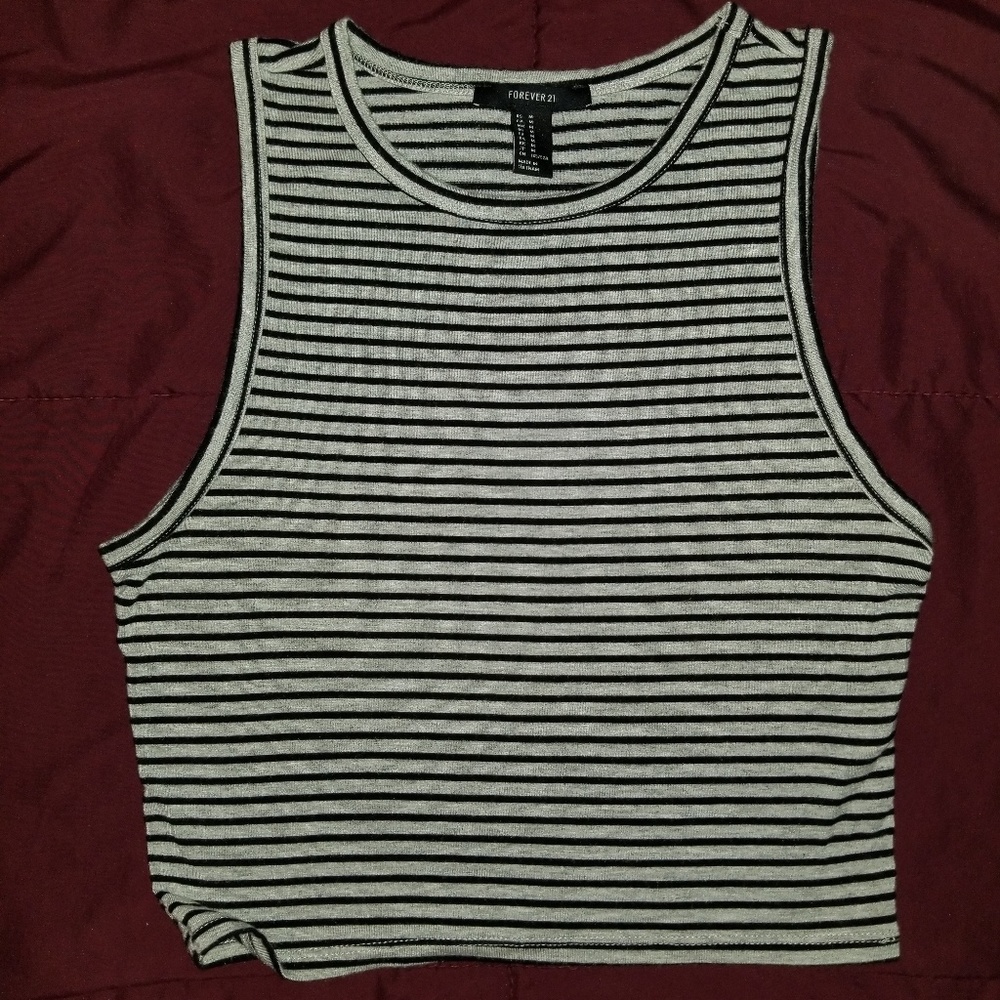 Stripped croptop